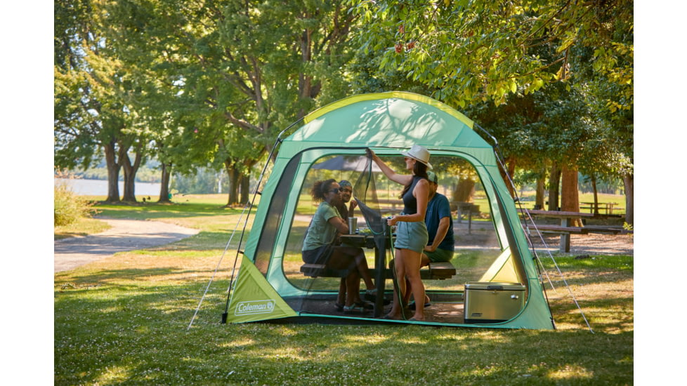 Coleman Skyshade 10x10ft Screendome, Moss, CM1010310009-1