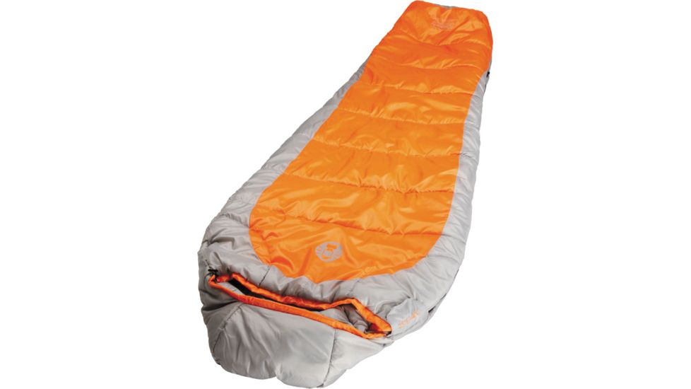 Coleman Sleeping Bag Mummy Silverton, Orange-Silver, 150 187549