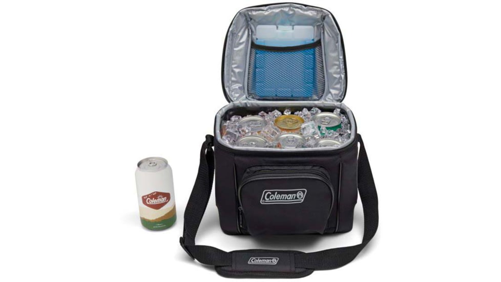 Coleman Soft Cooler Chiller 9 Can Black