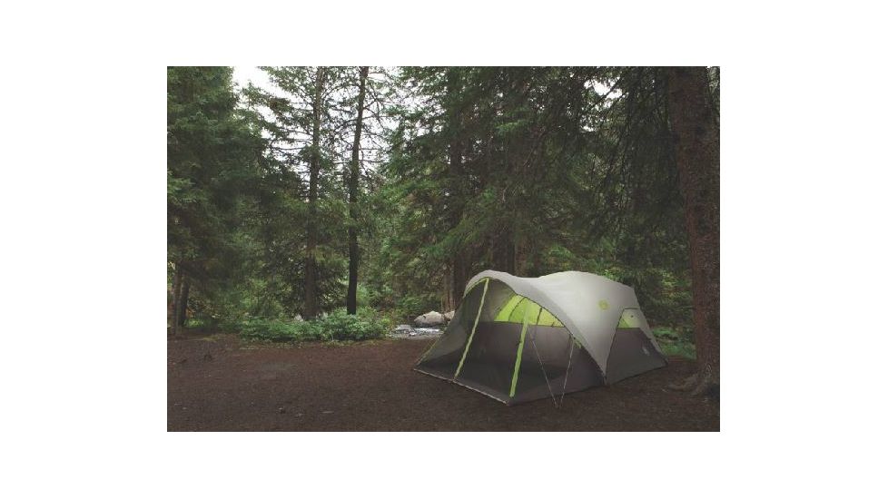 Coleman Steel Creek Fast Pitch Dome Tent w/ Screen Room - 6-Person, Multi, CM1010110023-5