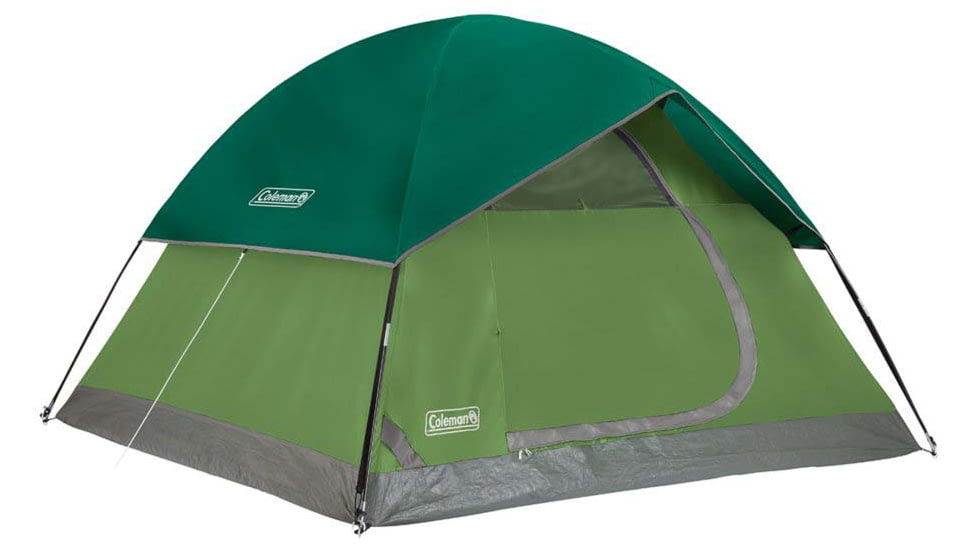 Coleman Sundome Tent 9 X 7 4 Person Spruce Green