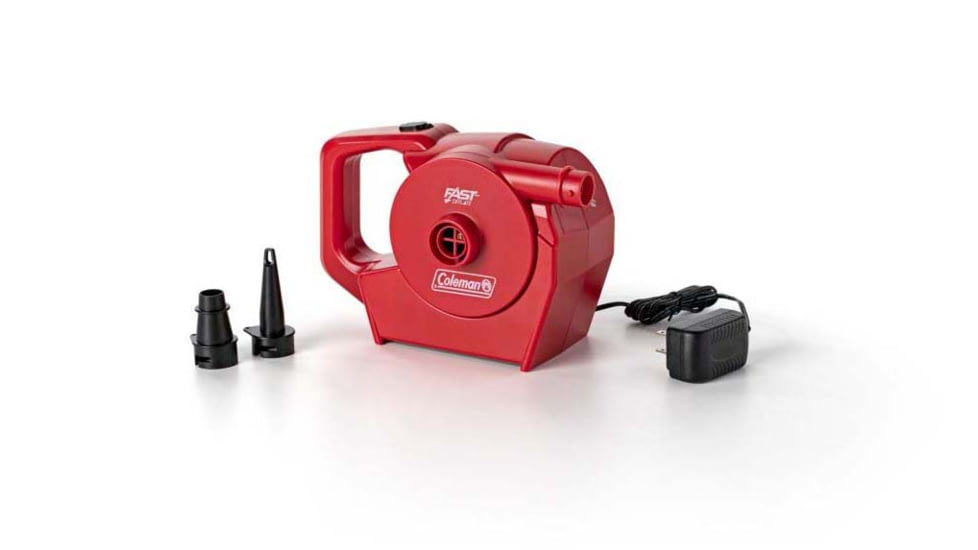 Coleman Supportrest Pillowstop Double High Queen W/120v Pump
