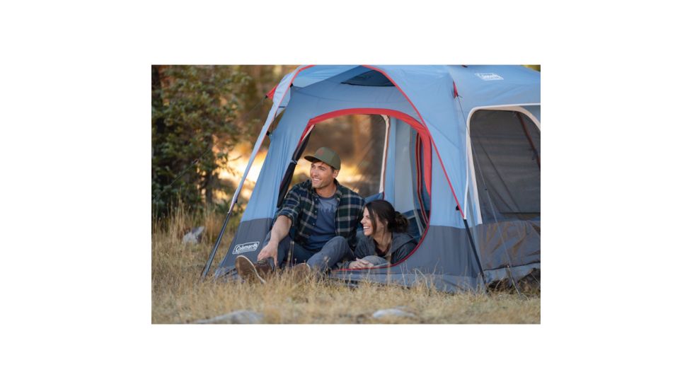 Coleman Tent 3P Connectable Instant, Blue, 2000033605