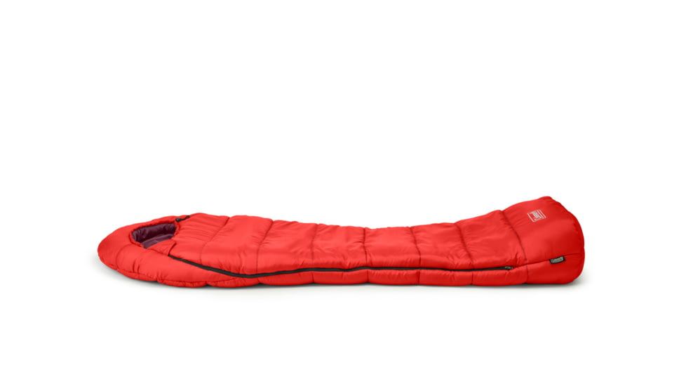 Coleman Tidelands Mummy Sleeping Bag, 40F, Red, CM1010410018-4