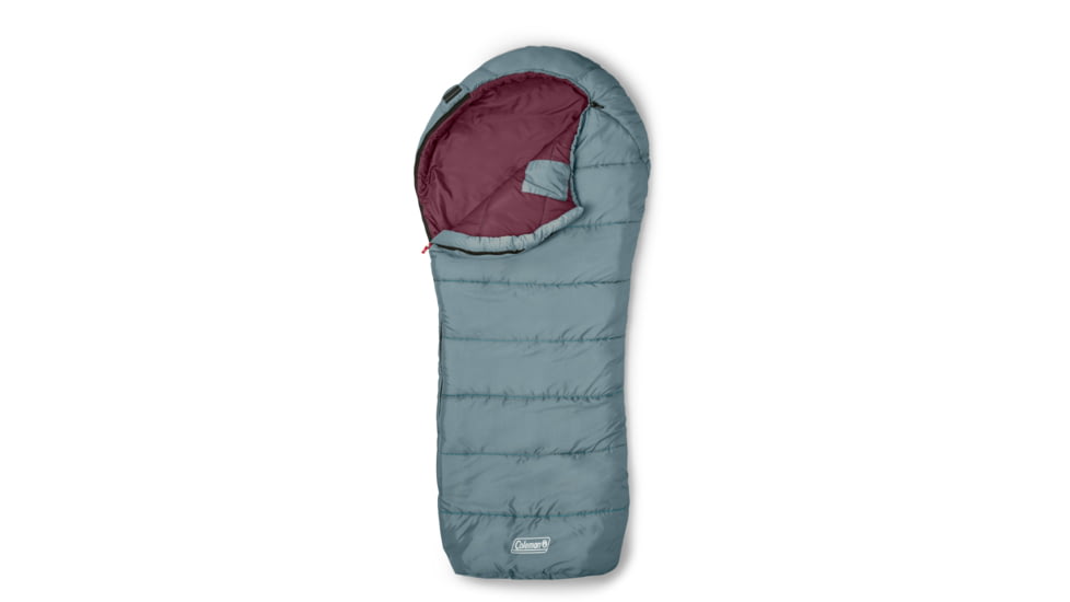 Coleman Tidelands Mummy Sleeping Bag, 50F, Big/Tall, Grey, CM1010410018-1