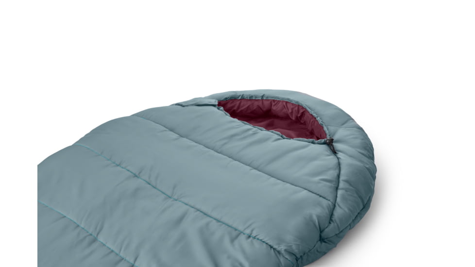 Coleman Tidelands Mummy Sleeping Bag, 50F, Big/Tall, Grey, CM1010410018-1