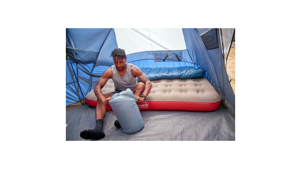 Coleman Tidelands Mummy Sleeping Bag, 50F, Big/Tall, Grey, CM1010410018-1