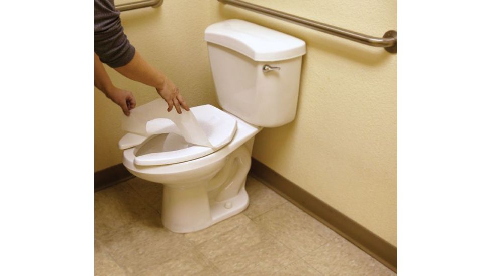 Coleman Toilet Seat Covers, Pack of 10, Compact Portable Design, White 2000014872