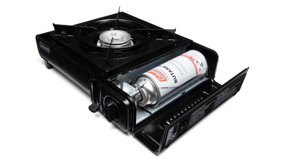 Coleman Top Table 1 Burner Butan Stove, Black, CM1011010002-2