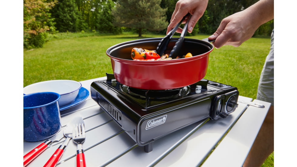 Coleman Top Table 1 Burner Butan Stove, Black, CM1011010002-2
