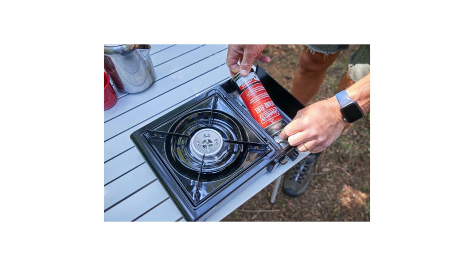 Coleman Top Table 1 Burner Butan Stove, Black, CM1011010002-2