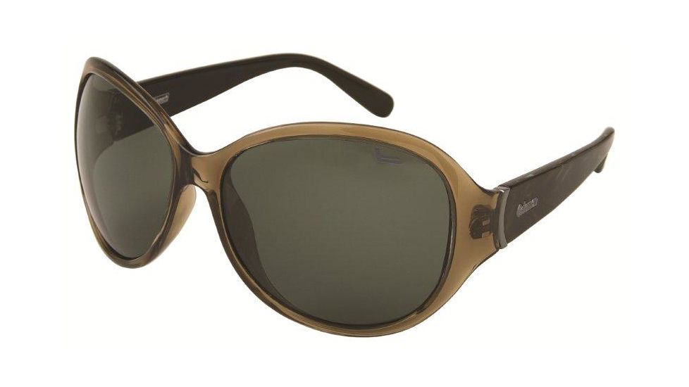 Coleman TR90 Fashion 6515 Polarized Sunglasses - Olive Green Frame, Green Lenses CC2 6515-C3