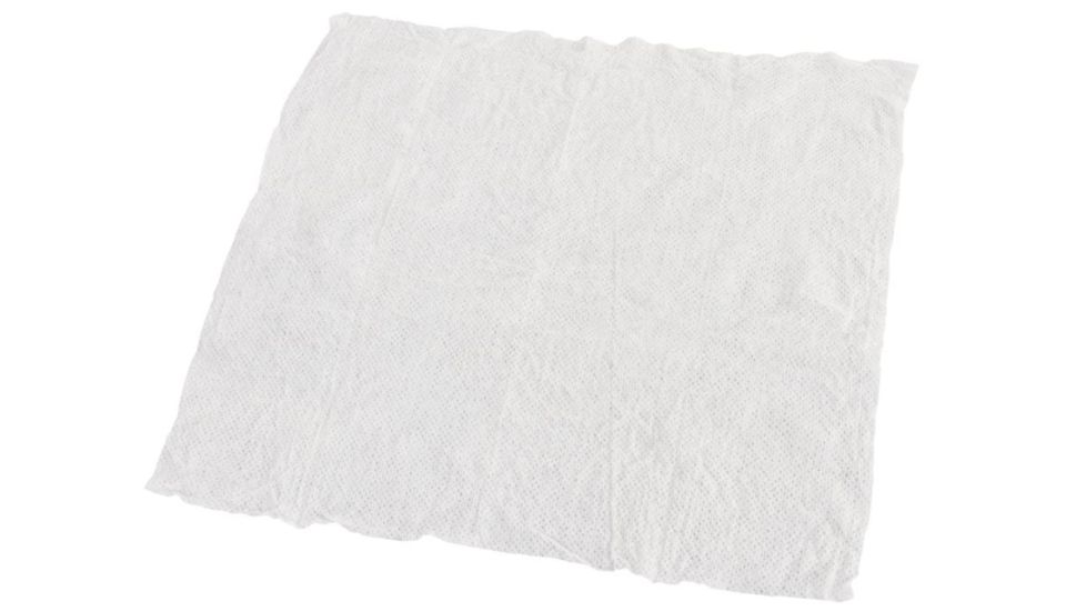 Coleman Travel Towels, Pack of 10, White, Towel Size 13 in x 6.7 in 2000009493