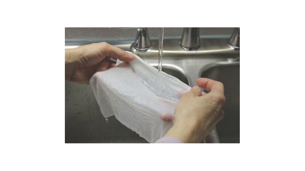 Coleman Travel Towels, Pack of 10, White, Towel Size 13 in x 6.7 in 2000009493