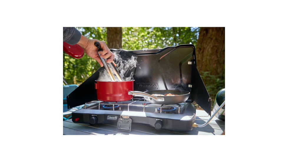 Coleman TRITION IS 2 Burner Propane Stove, Black, CM1011010003-3