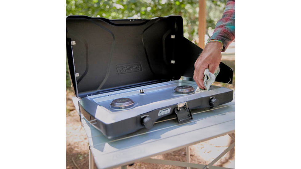 Coleman TRITON ML 2 Burner Propane Stove, Black, CM1011010003-4