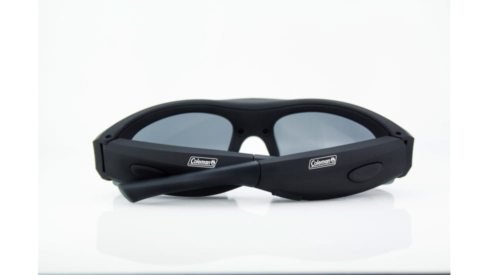 Coleman VisionHD 1080p HD Wearable POV Polarized Digital Video Sunglasses, Black G3HD-SUN