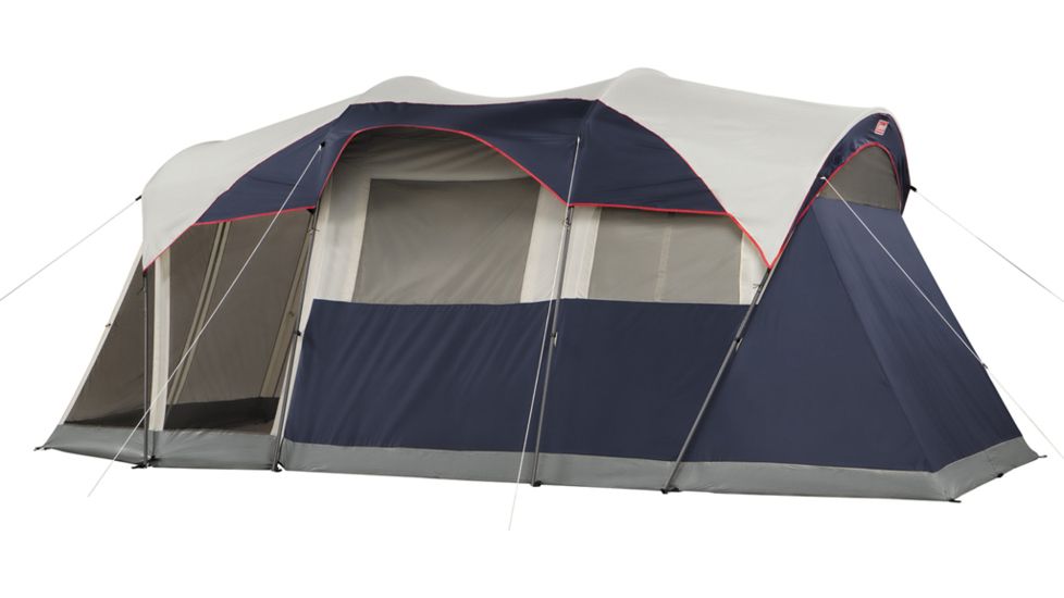 Coleman Weathermaster Tent 17ft. x 9ft., Elite, 6 Person, with LED, 2166925