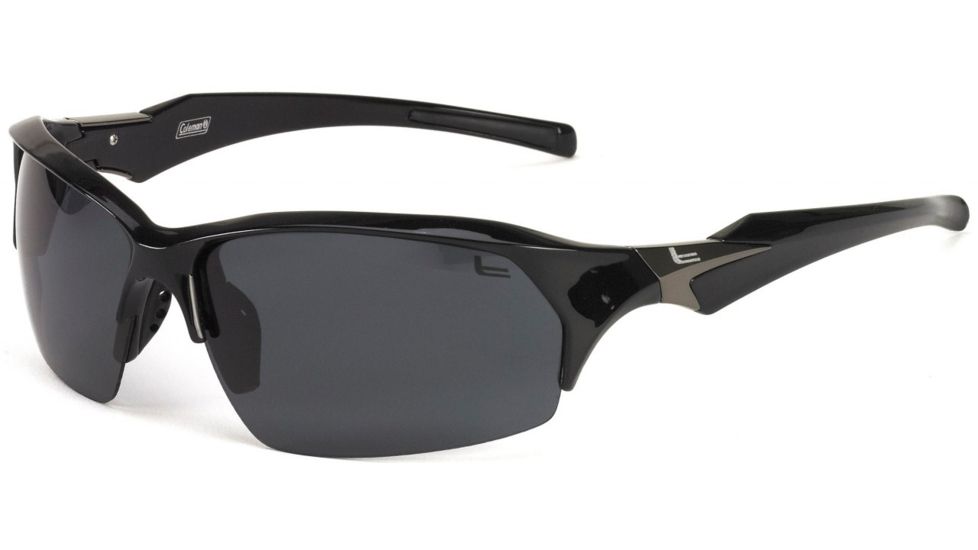 Coleman Windchaser Sunglasses - Black Frame and Smoke Lens 842749030685