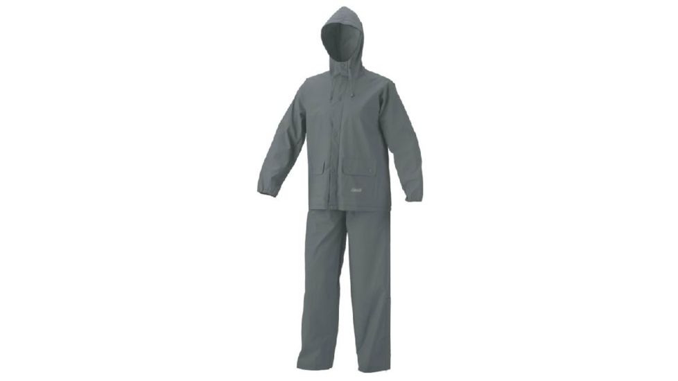 Coleman Women's Basin PVC, Polyester Rain Suit, Grey, Large 2000020431
