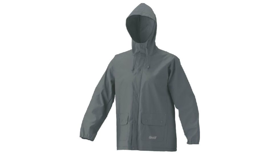Coleman Women's Basin PVC, Polyester Rain Suit, Grey, Large 2000020431