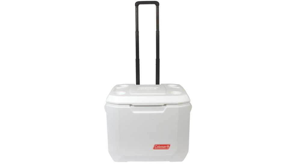 Coleman Xtreme 5 - 50 Quart Marine Wheeled Cooler, White, Holds 84 Cans 3000001839