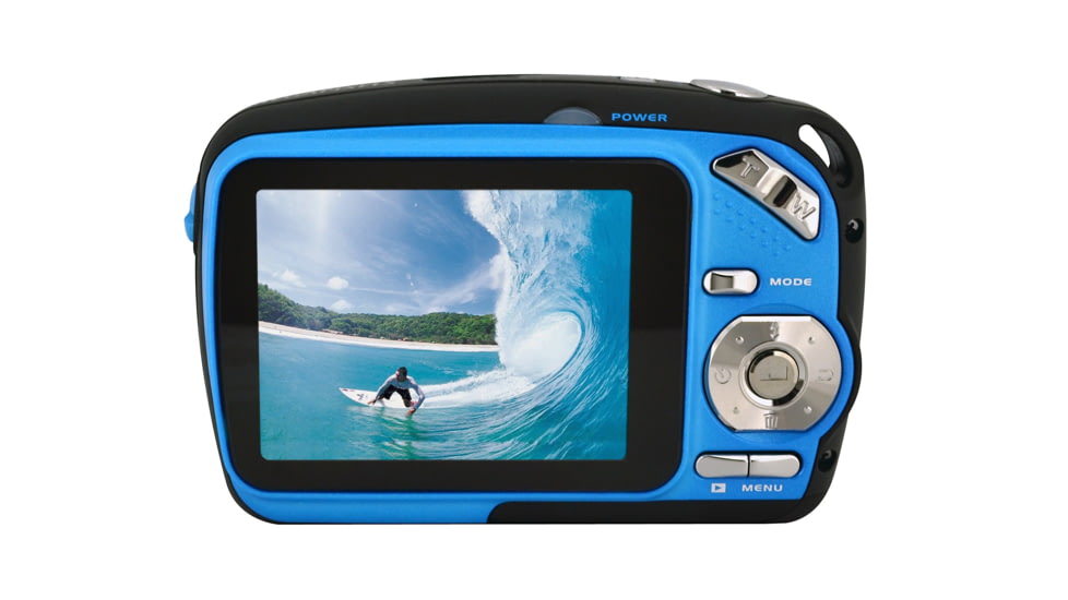 Coleman Xtreme2 16.0 MP / HD Underwater Digital &amp; Video Camera, Waterproof to 10 ft, Blue C12WP-BL
