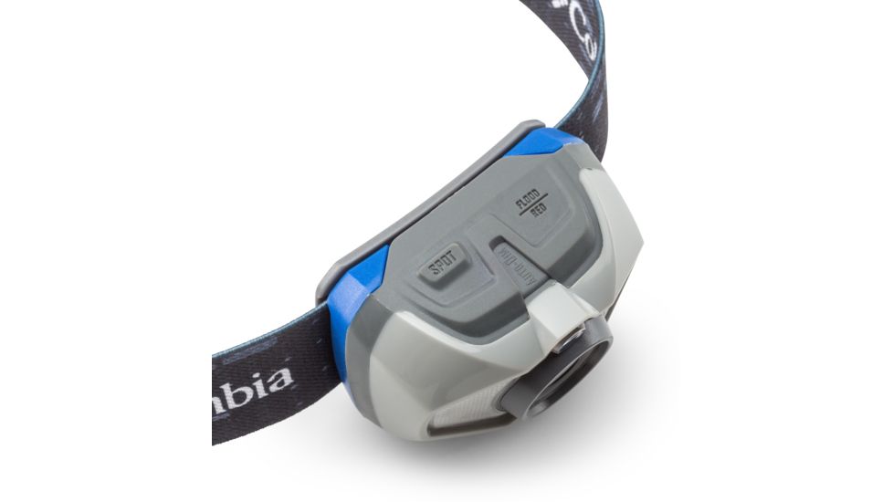 Columbia 225 Lumen Auto-Dimming Headlamp, Blue/Gray/White, 50043