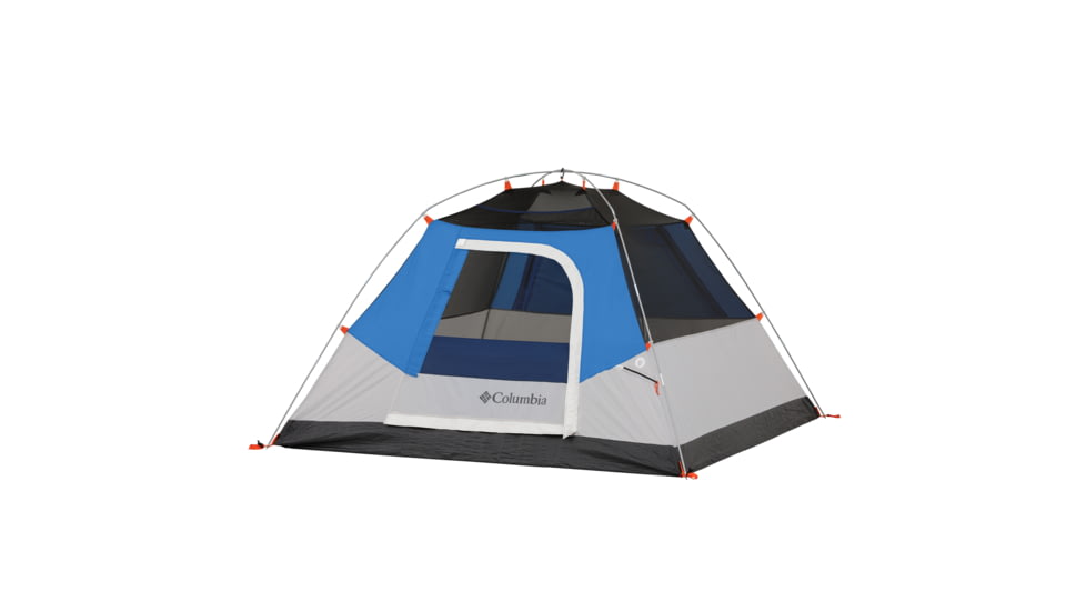 Columbia 3 Person FRP Dome Tent, Blue, 50051
