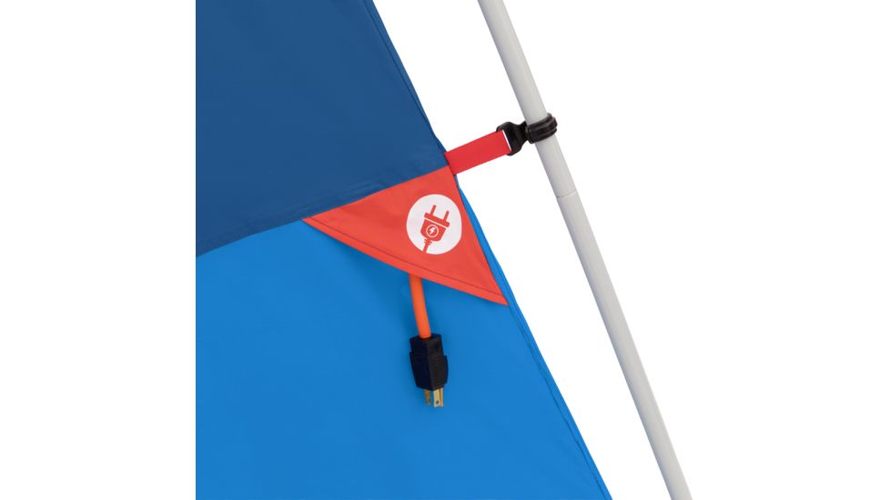 Columbia 6 Person Mammoth Creek Cabin Tent, Blue/Dark Blue/Graphite/Gray/Orange, 30638