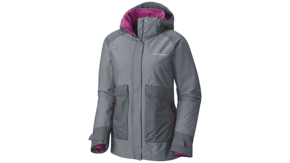 Columbia Alpensia Action Jacket - Women's-Grey Ash-Small