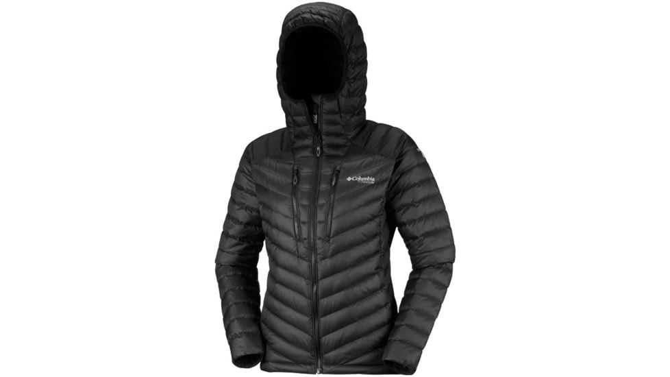 Columbia Altitude Tracker Hooded Jacket, Black, S - Womens, 1798381010-S