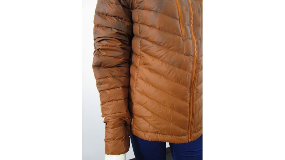 Columbia Altitude Tracker Hooded Jacket, Bright Copper Brushed Marble, XL - Womens, 1798381841-XL