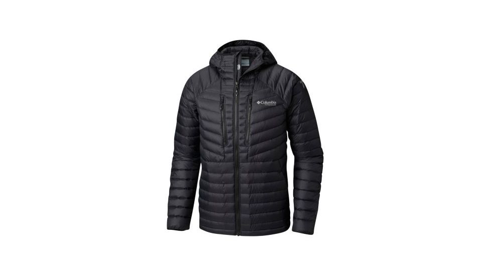 Columbia Altitude Tracker Hooded Jacket - Mens, Black, Medium, 1798631010-M