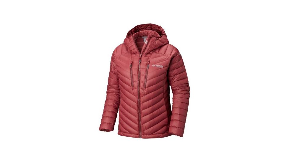 Columbia Altitude Tracker Hooded Jacket - Womens, Rich Wine, Extra Large, 1798381624-XL
