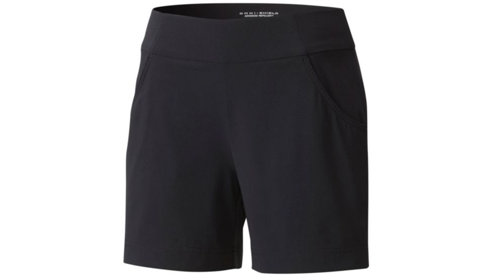 Columbia Anytime Casual Short - Womens, Black, Size M, 5in Inseam 1768161010M