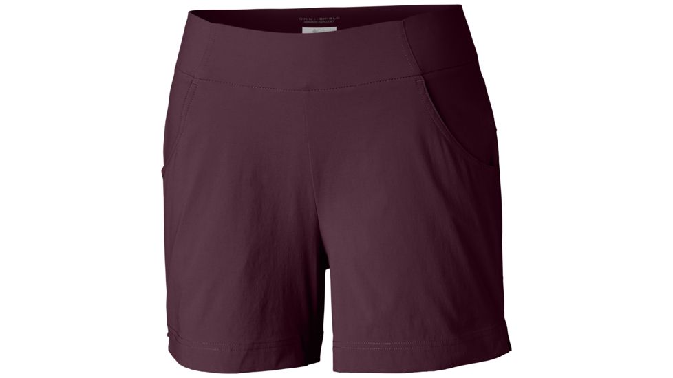 Columbia Anytime Casual Short - Womens, Deep Madeira, Large, 7in, 1768161600-L-7