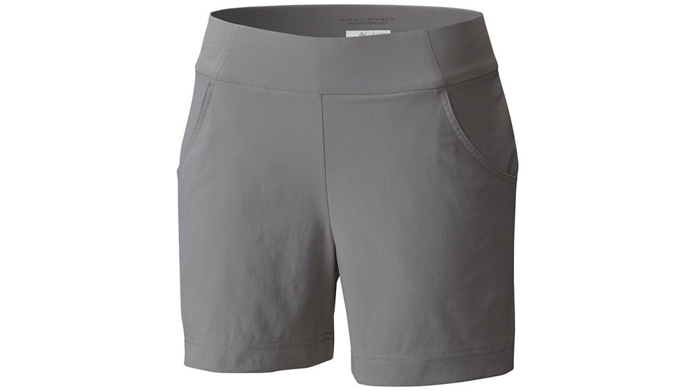 Columbia Anytime Casual Short - Womens, Light Grey, Small, 5in, 1768161060-S-5