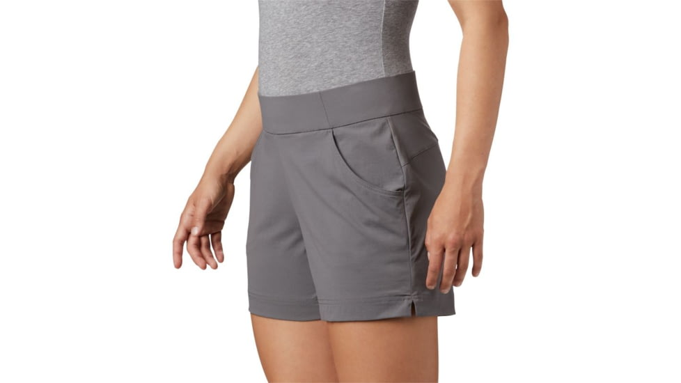 Columbia Anytime Casual Short - Womens, Light Grey, Small, 7, 1768161060-S-7