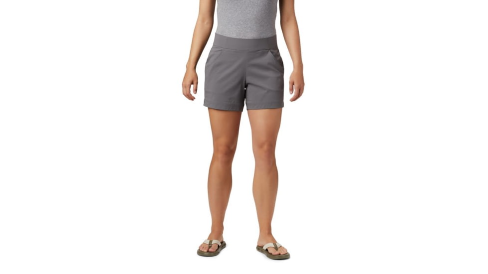 Columbia Anytime Casual Short - Womens, Light Grey, Small, 7, 1768161060-S-7