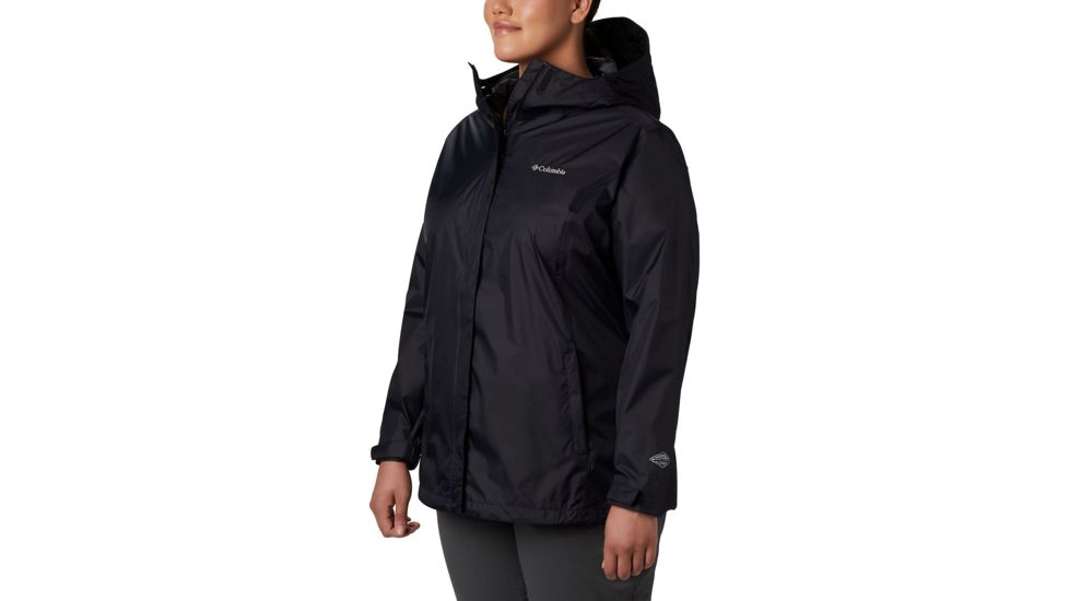 Columbia Arcadia II Jacket - Womens, Black, 1X, 153411-010-1X
