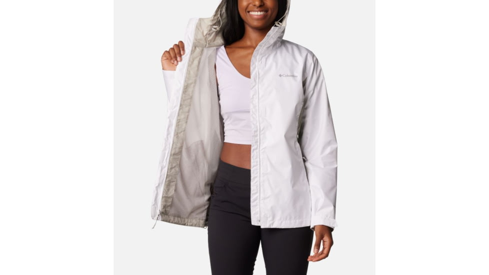 Columbia Arcadia II Jacket - Womens, White/Flint Grey, Extra Large, 15