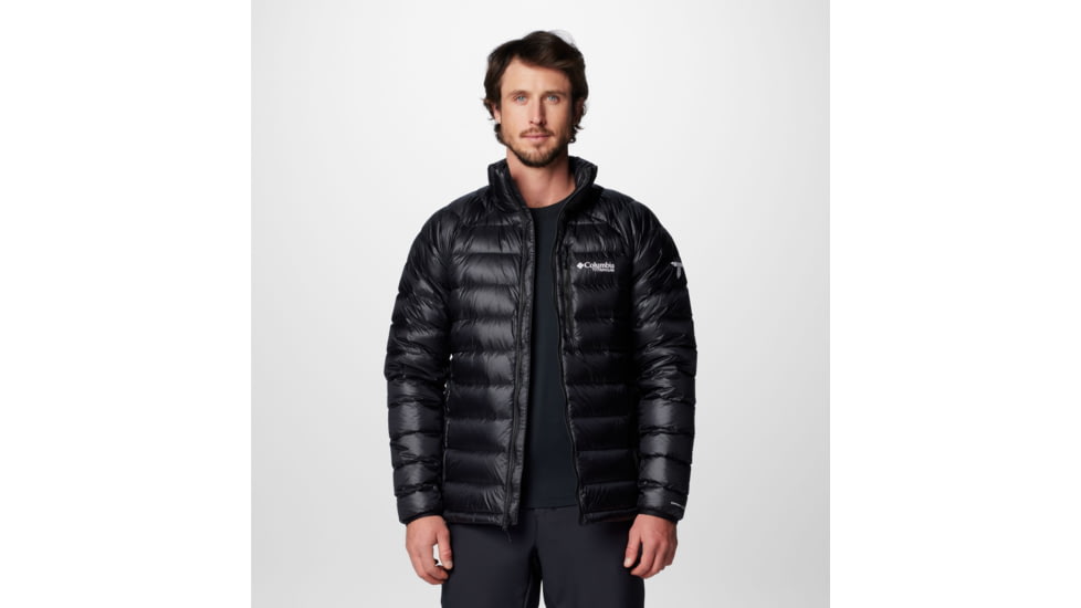 Columbia Arctic Crest Down Jacket - Mens, Black, Medium, 2088781010-M