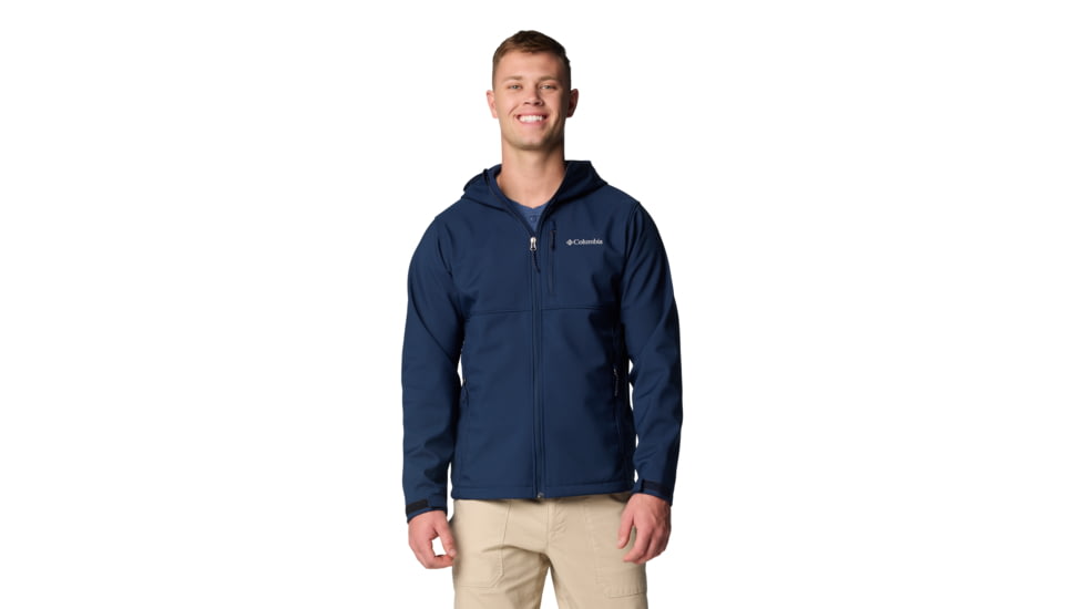 Columbia Ascender II Hooded Softshell Jacket - Men's, Collegiate Navy, XL, 2090451-464-XL