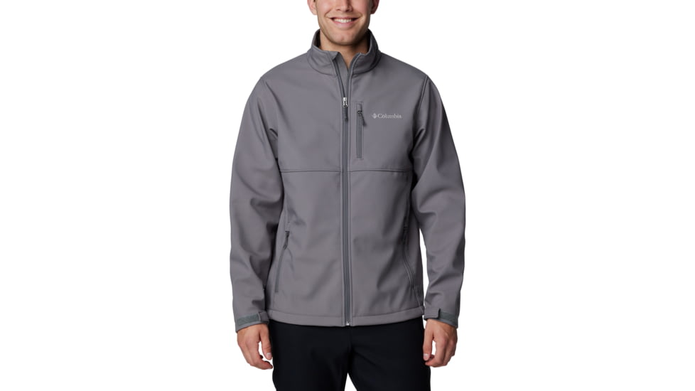 Columbia Ascender Softshell Jacket - Men's, City Grey, 2XL, 1556531023-023-XXL