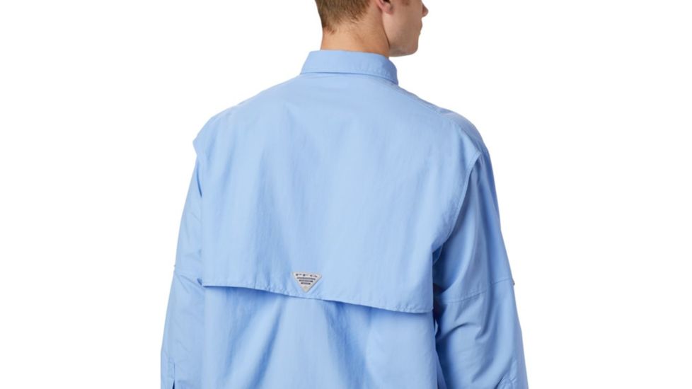 Columbia Bahama II L/S Shirt, White Cap, Extra Small - Mens, 1011621455-XS