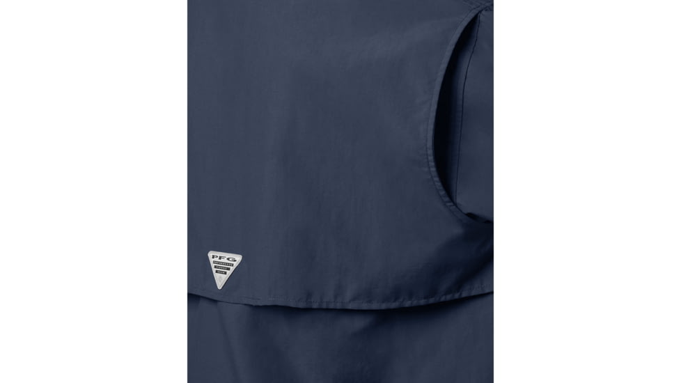 Columbia Bahama II Long Sleeve Shirt - Mens, Collegiate Navy, Extra Small, 101162-464-XS
