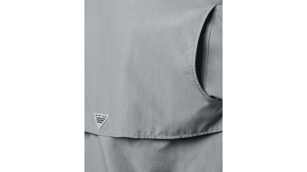 Columbia Bahama II Long Sleeve Shirt - Mens, Cool Grey, Extra Small, 101162-019-XS