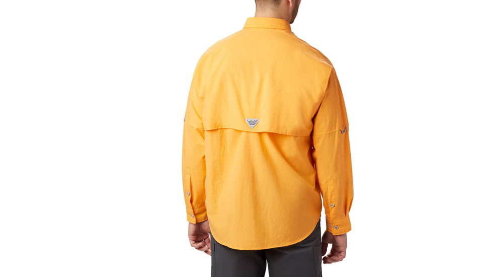 Columbia Bahama II Long Sleeve Shirt - Mens, Summer Orange, Extra Small, 101162-841-XS