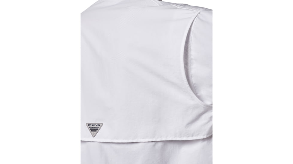 Columbia Bahama II Long Sleeve Shirt - Mens, White, Extra Small, 101162-100-XS